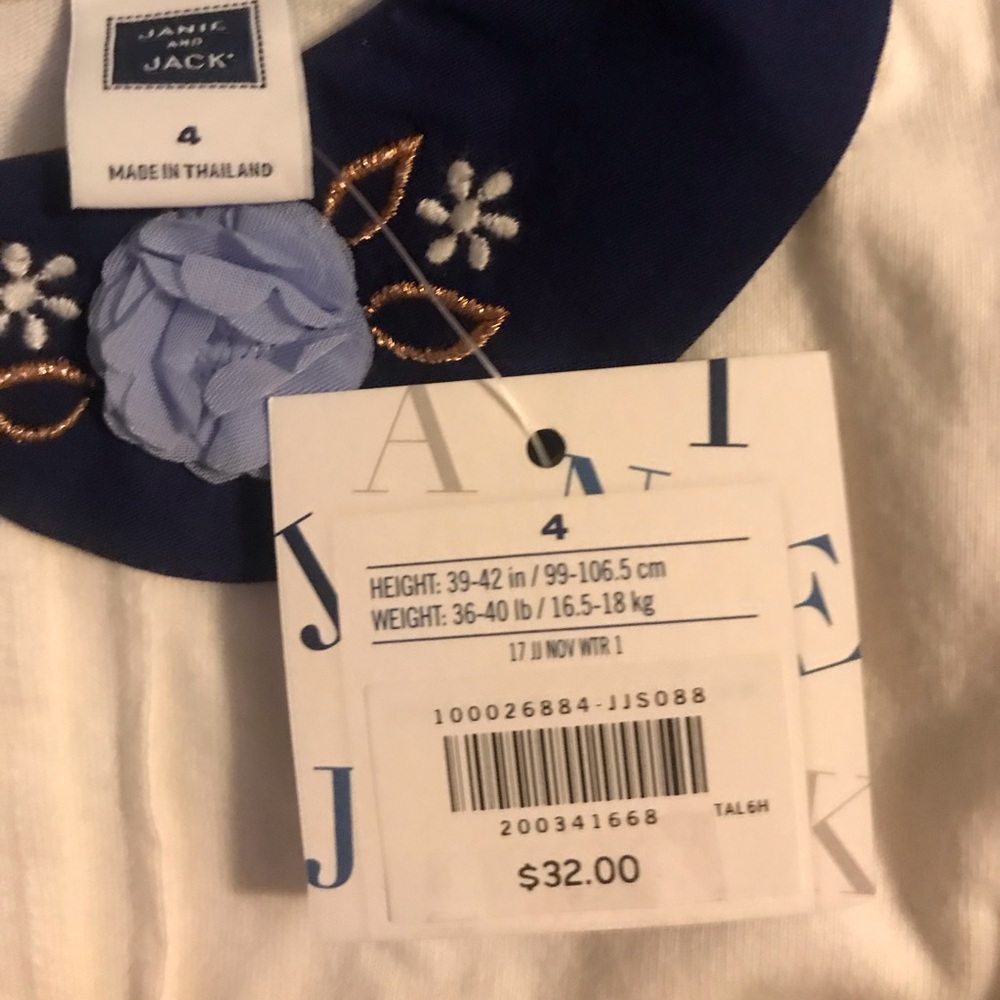 Girls Janie and Jack NWT shirt